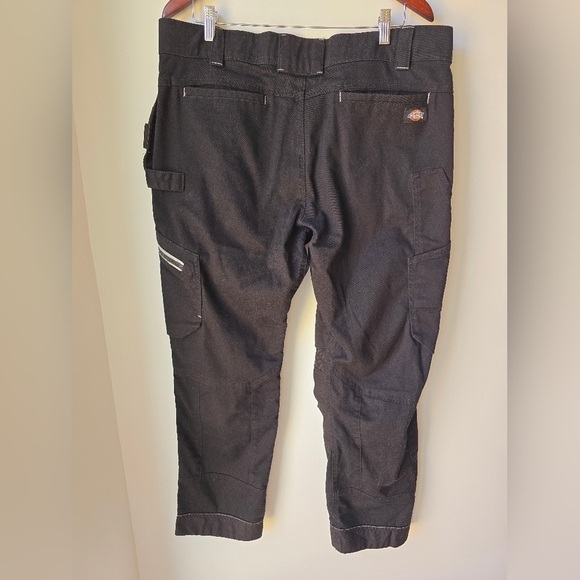 Dickies Black Work Pants Construction Elastic Band Size W 36/ L 30 - Picture 9 of 10